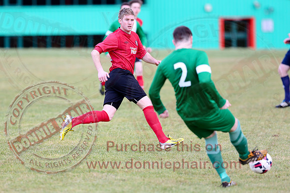 Irvinestown Wanderers (1) V Ardoyne (2) in Irish Junior Cup.