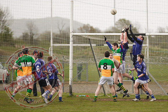Kinawley V Derrylin Senior GAA League Football.