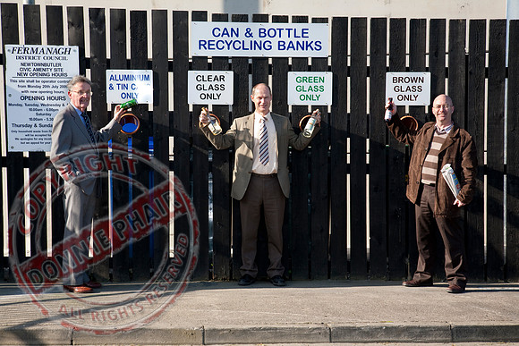 Opening of Newtownbutler Refuse Centre.
