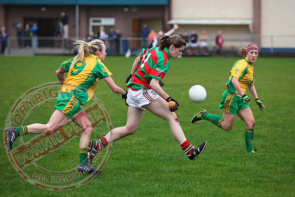 All-Ireland Ladies Intermediate Final between Lisnaskea and Stabannon.