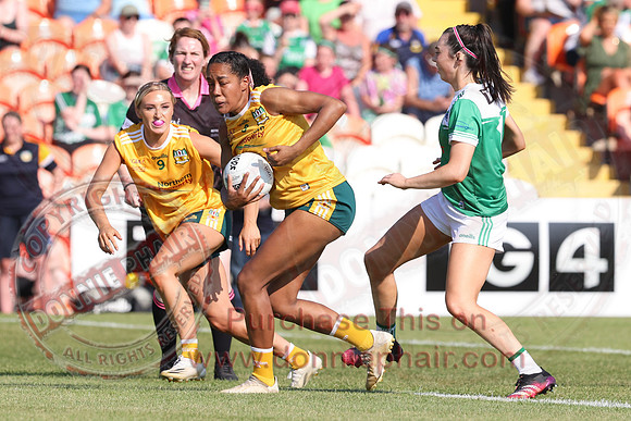 Antrim (3-15) V Fermanagh (0-11) in Ladies All Ireland GAA Football Junior Championship Final Replay-17