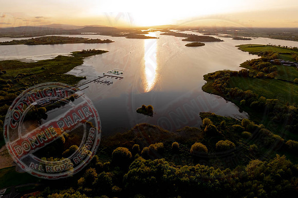 Aerial Views of Upper Lough Erne Fermanagh