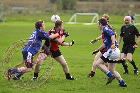 Brookeborough V Kinawley in GAA Football Championship Game.