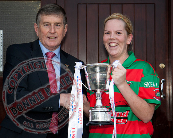 All-Ireland Ladies Intermediate Final between Lisnaskea and Stabannon.