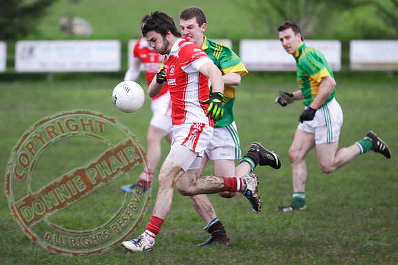 Belnaleck V Irvinestown in Senior GAA League Football.