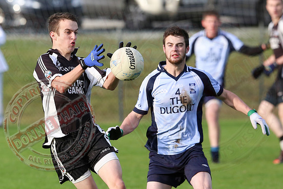 Aghadrumsee (1-9) V Belcoo (1-9) in Erne Cup Two Final.