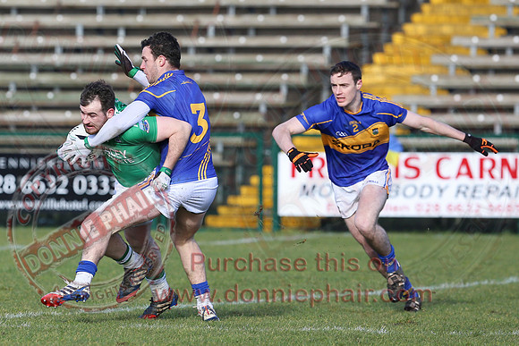 Fermanagh (2-9) V Tipperary (0-11) in National GAA Football League Division 3.