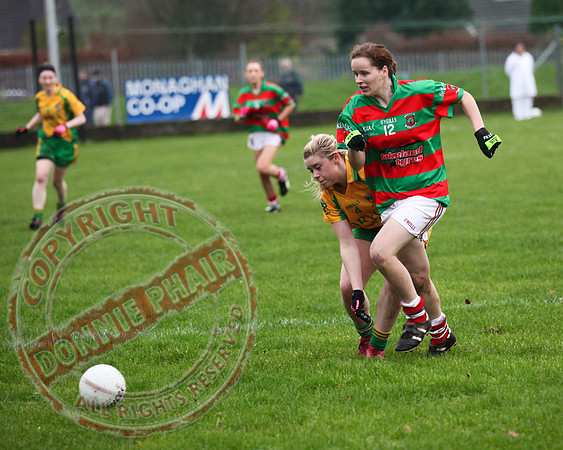 All-Ireland Ladies Intermediate Final between Lisnaskea and Stabannon.