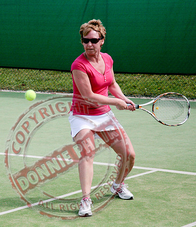 Tennis Competition in the Bawnacre in Irvinestown.