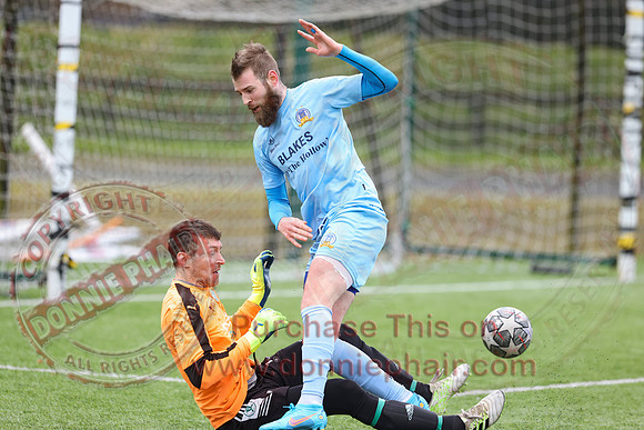 Strathroy Harps (2) V Enniskillen Town (1) in Junior Cup Quarter Final-1