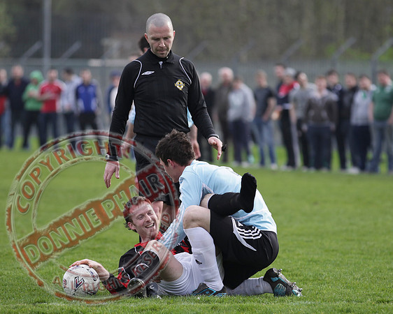 Lisnaskea V Lisbellaw with Lisnaskea providing a shock win over the visitors.