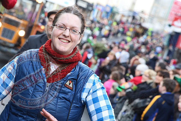 St. Patrick's Day celebrations in Enniskillen, County Fermanagh.