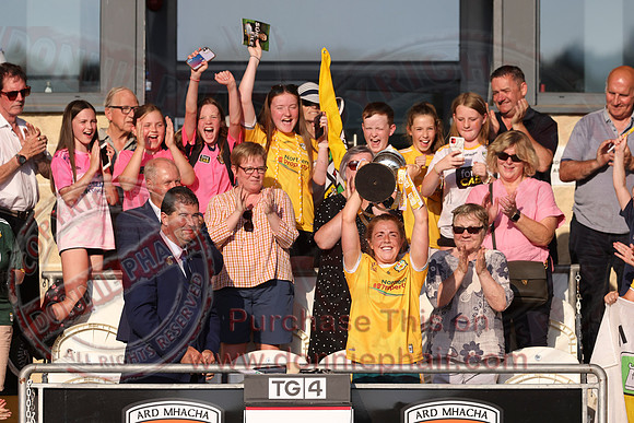 Antrim (3-15) V Fermanagh (0-11) in Ladies All Ireland GAA Football Junior Championship Final Replay-116