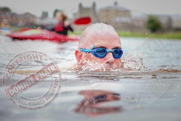 Charity Swim in Erne River in aid of RNLI.