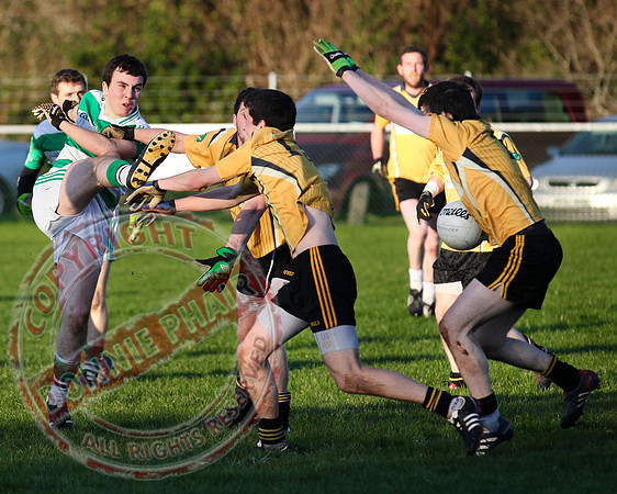 Teemore V Erne GAels from Belleek in Championship match in Garrision.
