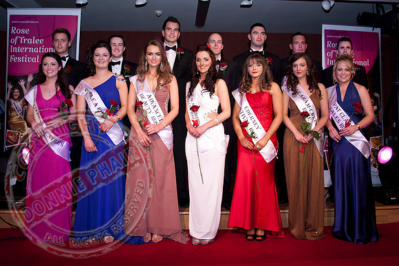 Fermanagh Rose of Tralee Competition in the Killyhevlin Hotel.