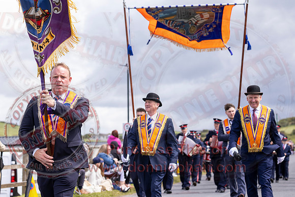 Annual County Donegal Twelfth Demonstration at Rossnowlagh-86