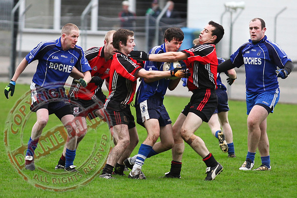 Brookeborough V Kinawley in GAA Football Championship Game.