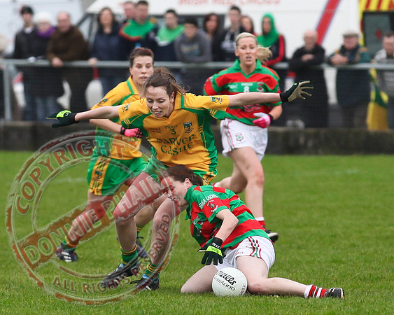 All-Ireland Ladies Intermediate Final between Lisnaskea and Stabannon.