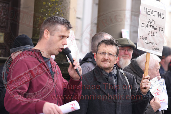 Independent Councillors Protest over Censorship outside Enniskillen Townhall-24