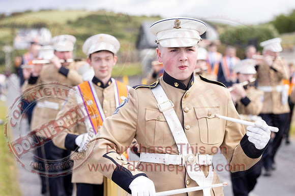 Annual County Donegal Twelfth Demonstration at Rossnowlagh-81