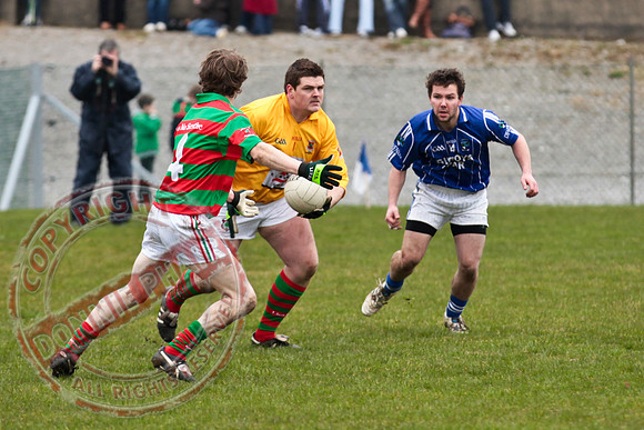 Devenish V Lisnaskea in Senior GAA Football League Final in Kinawley.  Devenish Won.