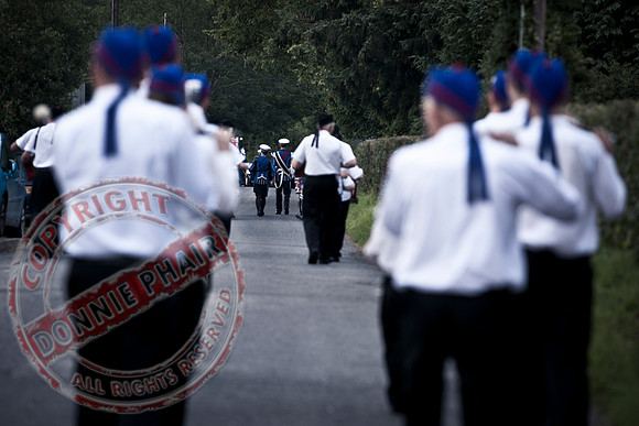 Loyalist Parade in Newtownbutler.