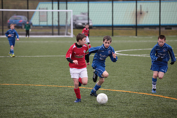 Ballinamallard V Cliftonville U12 Soccer.