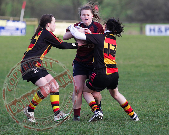 Enniskillen V Sligo in Ladies Rugby.