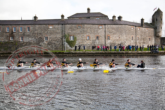 Head of the River Boat Race taking Place on the River Erne in Enniskillen, County Fermanagh.