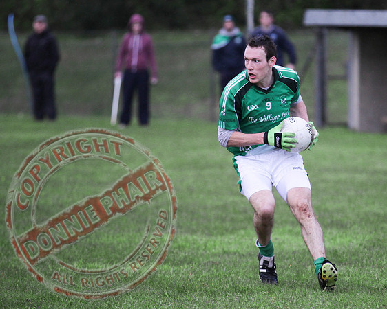 Teemore V Roslea in Senior Men GAA League Football.