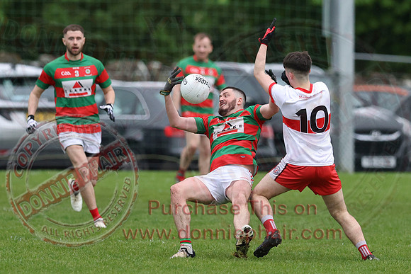 St. Pats Donagh (0-11) V Lisnaskea (1-11) in Club Players Championship 2B-7