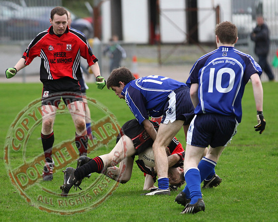 Brookeborough V Kinawley in GAA Football Championship Game.