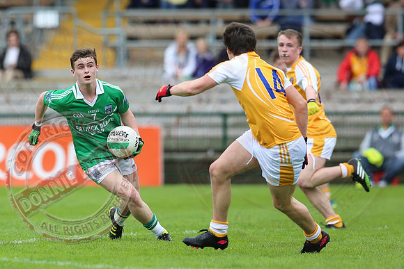 Fermanagh (2-8) V Antrim (5-10) in Ulster Minor Championship.