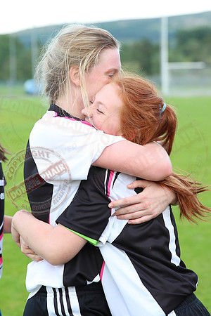 Aghadrumsee (1-14) V Ederney (1-05) in Girls U16 GAA Division One Final.