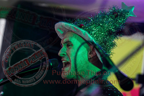 Switching on Christmas Lights in Enniskillen