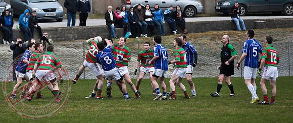 Devenish V Lisnaskea in Senior GAA Football League Final in Kinawley.  Devenish Won.