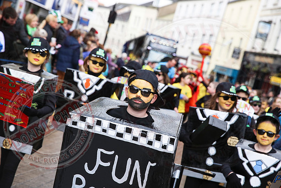 St. Patrick's Day celebrations in Enniskillen, County Fermanagh.