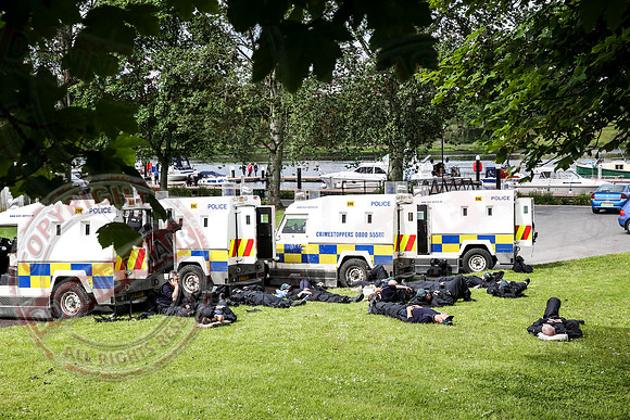 G8 in Enniskillen, County Fermanagh.