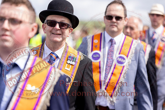 Annual County Donegal Twelfth Demonstration at Rossnowlagh-104