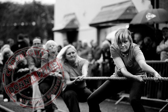 Kesh Festival - Tug O War Competition held in Main STreet.