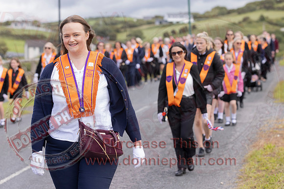 Annual County Donegal Twelfth Demonstration at Rossnowlagh-65