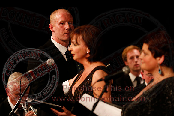 Steve and Misa Mead in the Ardhowen Theatre.