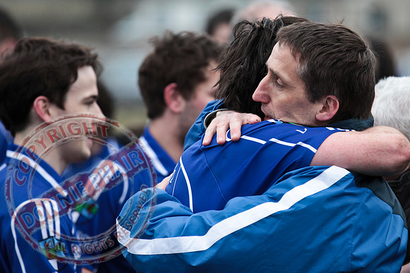 Devenish V Lisnaskea in Senior GAA Football League Final in Kinawley.  Devenish Won.