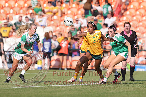 Antrim (3-15) V Fermanagh (0-11) in Ladies All Ireland GAA Football Junior Championship Final Replay-78