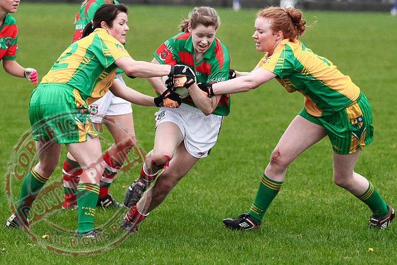 All-Ireland Ladies Intermediate Final between Lisnaskea and Stabannon.