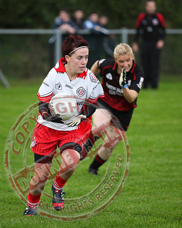 St. Pat's Donagh V Brookeborough in Ladies Intermediate GAA Final.