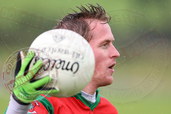 Derrylin (0-9) V Lisnaskea (1-12) in Senior GAA Foobtall League, Division 2A.