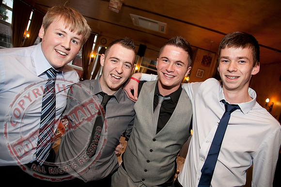 Lisbellaw Football Club Dinner in Carrybridge Hotel.