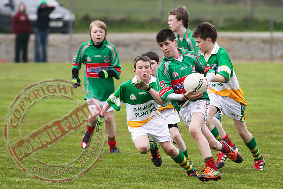 Derrylin V Lisnaskea in Minor GAA Football Final.